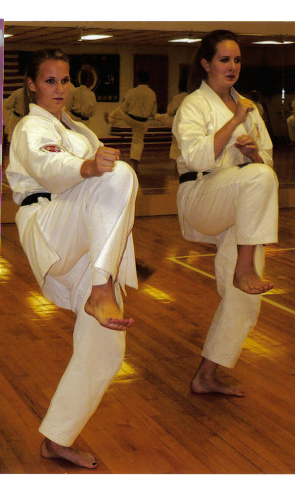 Instructor demonstrating techniques